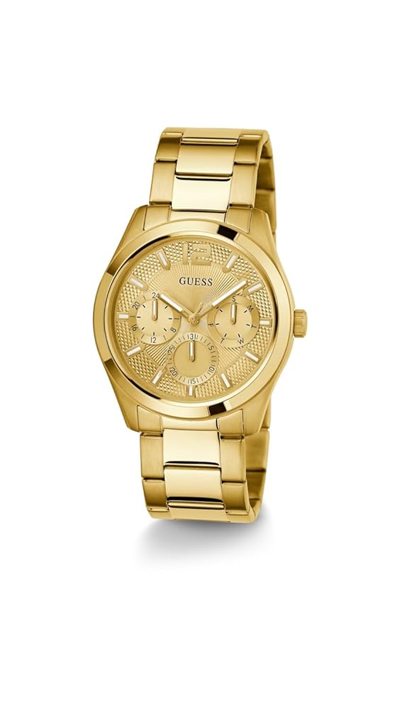 Amazon.com: GUESS Men's 42mm Watch - Gold-Tone Bracelet